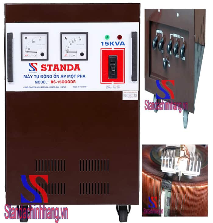 Sử dụng ổn áp Standa 15kva giúp bảo vệ các thiết bị điện tốt nhất