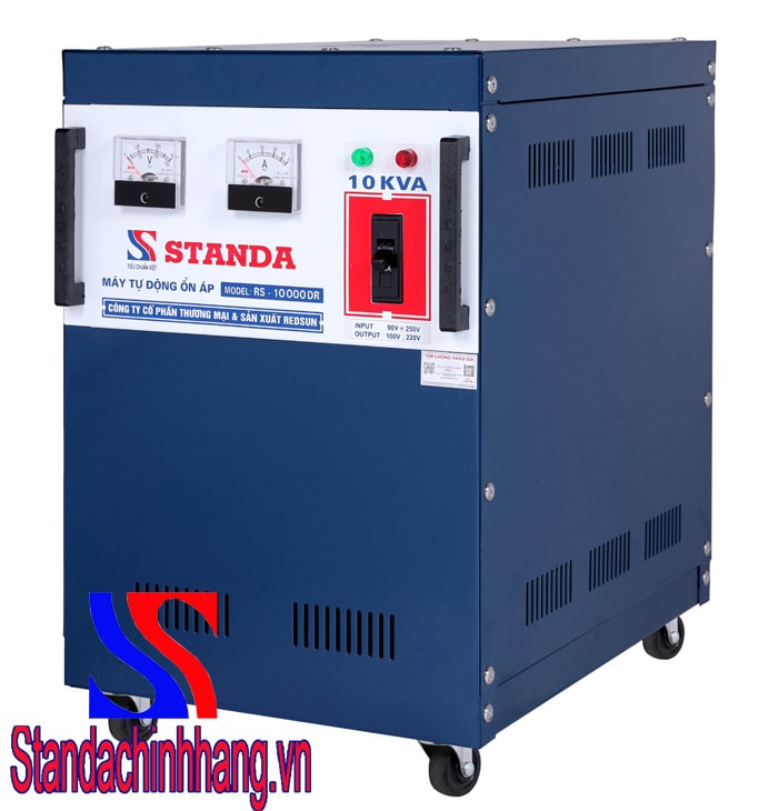 Ưu điểm của máy ổn áp Standa 10kva dải 90v-250v