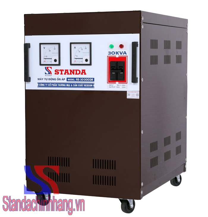 Ưu điểm của ổn áp 1 pha Standa 30kva DR (90V-250V)