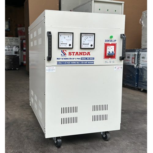 Ổn áp Standa 30kva 2 pha lửa (180V – 420V)