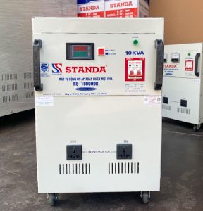 giá ổn áp standa 10KVA dây đồng máy mới 2025