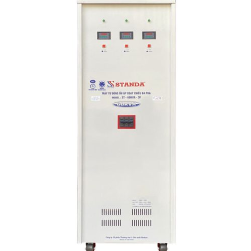 Ổn áp Standa 60kva 3 pha 260V – 430V dây đồng 100% thế hệ mới