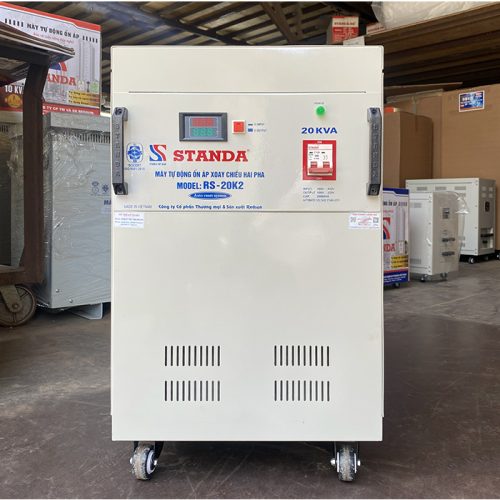 Ổn áp 2 pha lửa 20KVA Standa dây đồng 100%