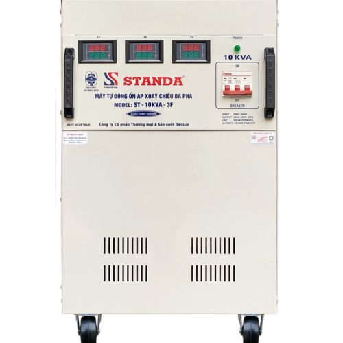 Ổn áp Standa 10KVA 3 pha dải 260V thế hệ mới