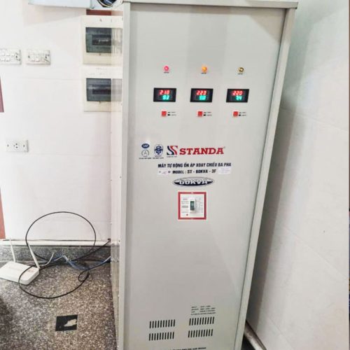 Lắp đặt ổn áp Standa 60KVA cho khách hàng