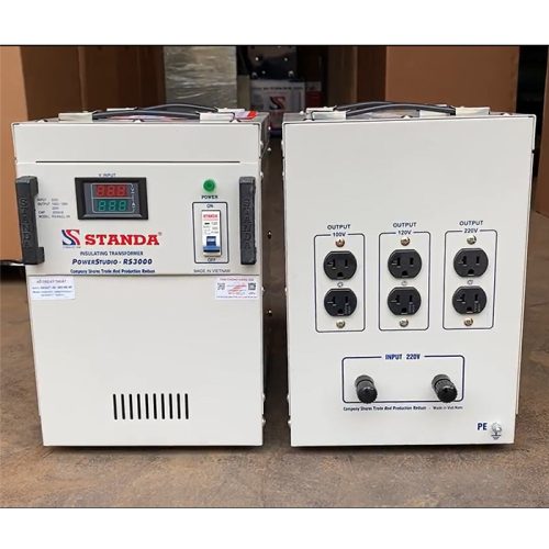 Biến áp cách ly cho audio STANDA 3KVA – chuyên dùng cho âm thanh