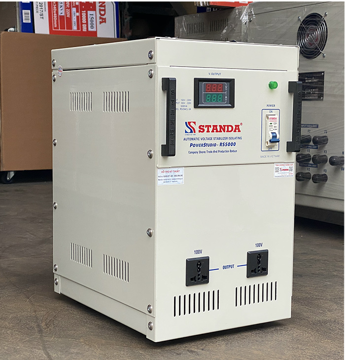 Ổn áp cách ly chống giật 5kva