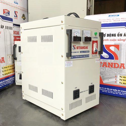 Ổn áp Standa 7.5KVA DR điện áp 90V~250V dây đồng 100%