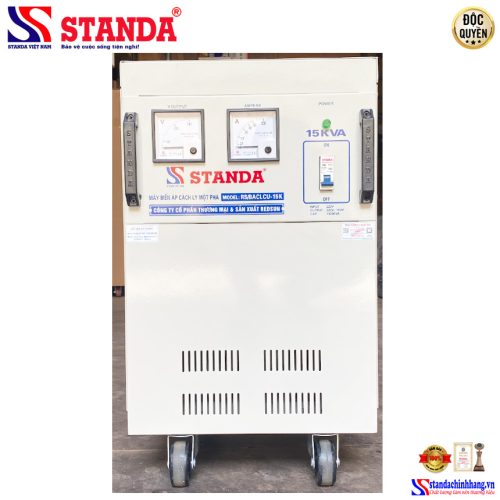 Ổn áp cách ly Standa 10KVA điện áp vào 90V/250V điện áp ra 100V/220V