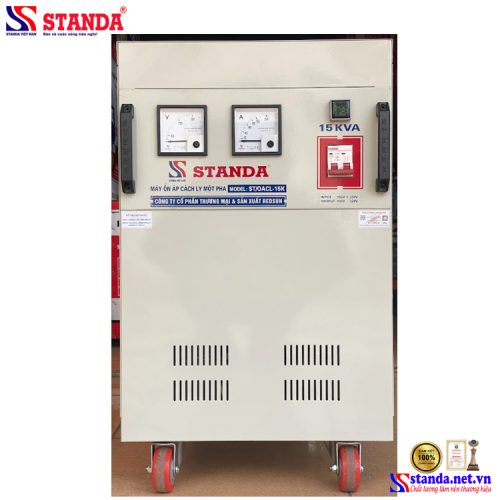 Ổn áp cách ly Standa 15KVA điện áp vào 150V/250V điện áp ra 100V / 250V