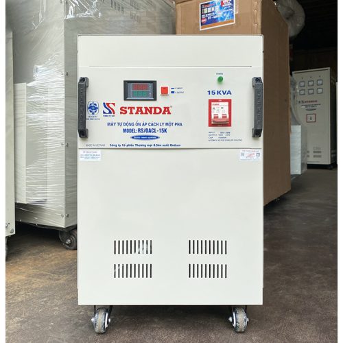 Ổn áp cách ly Standa 15KVA điện áp 90V/ 250V/100V/220V
