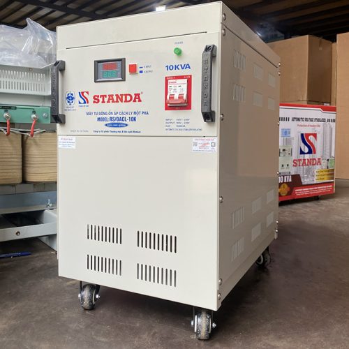 Ổn áp cách ly STANDA 10KVA điện áp 150V/250V/100V/220V