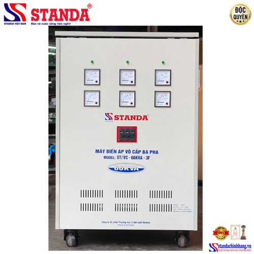 Biến áp vô cấp Standa 66KVA điện áp vào 380V điện áp ra 0 – 450V