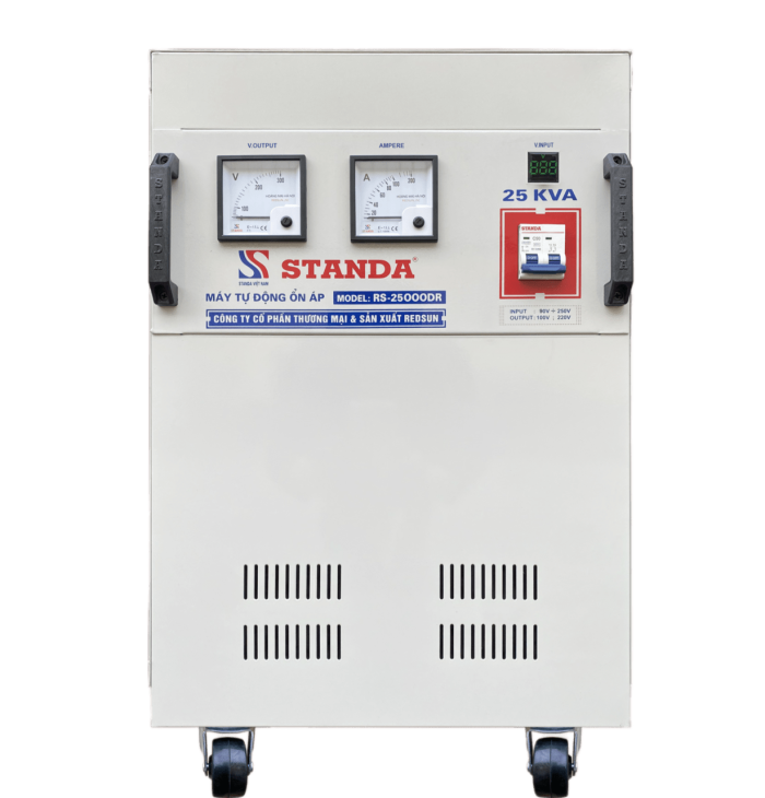 Ổn áp Standa 25KVA dải 90V – 250V