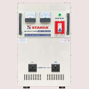 Ảnh biến áp tự ngẫu Standa 5KVA điện áp 220V-200V